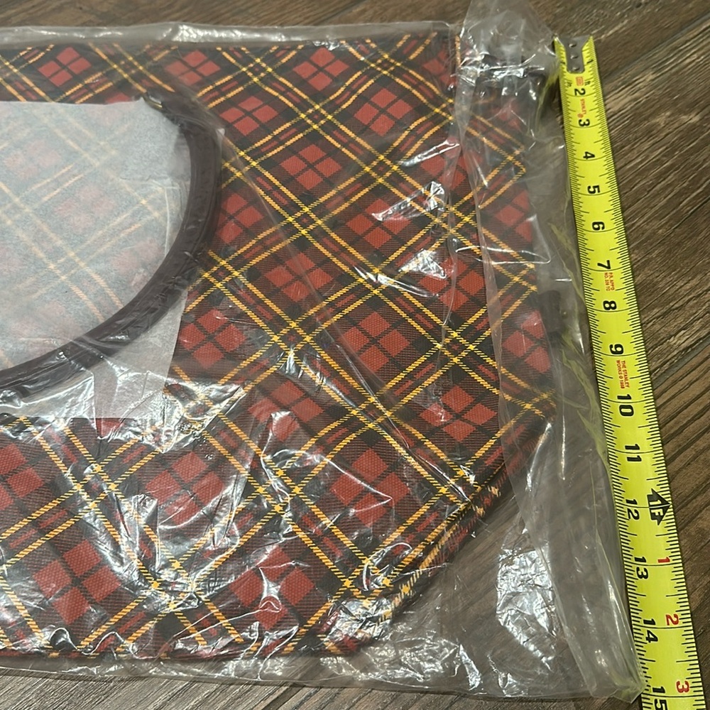 Lulu Dharma Kensington‎ Red Plaid Overnight Bag